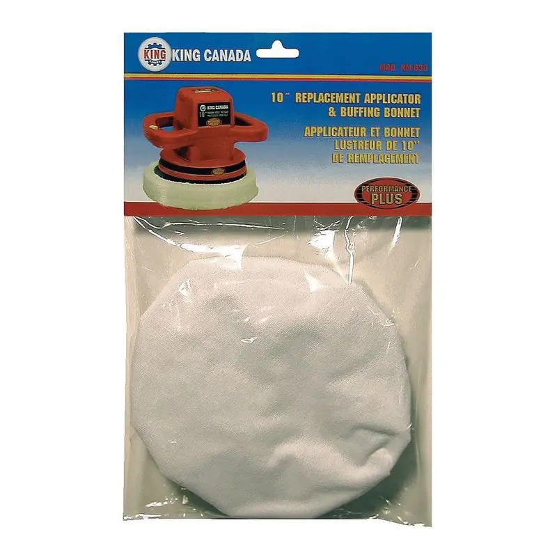 King Canada Performance Plus Buffing Kit with Applicator and Bonnet (KM-030)