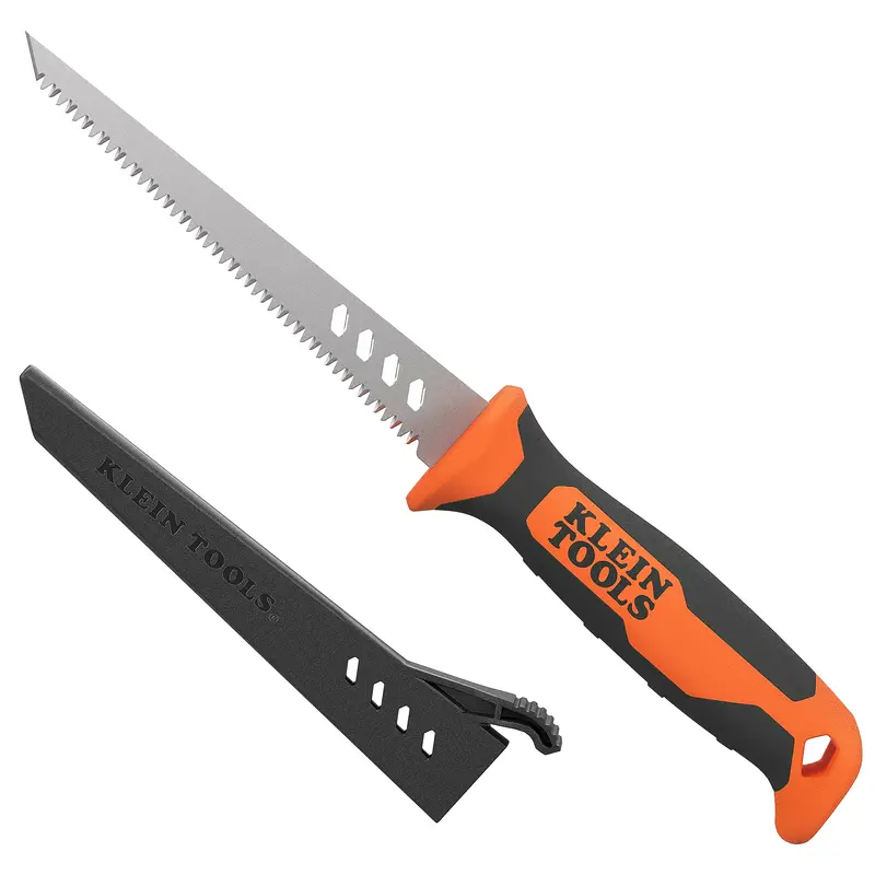 Klein 31711 Fixed-Blade Rasping Jab Saw – Rugged Construction for Drywall & Plaster Cutting
