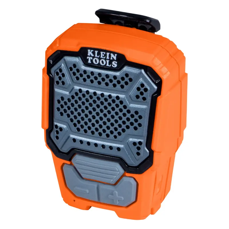 Klein AEPWS1 Wearable Bluetooth Speaker – Hands-Free Audio for Jobsite Mobility
