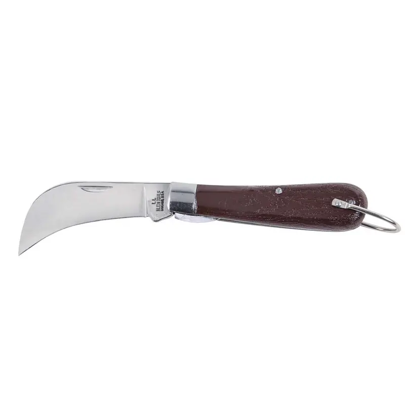 Klein Tools Hawkbill Pocket Knife – Carbon Steel Slitting Blade, Demolition-Ready, 1550-4