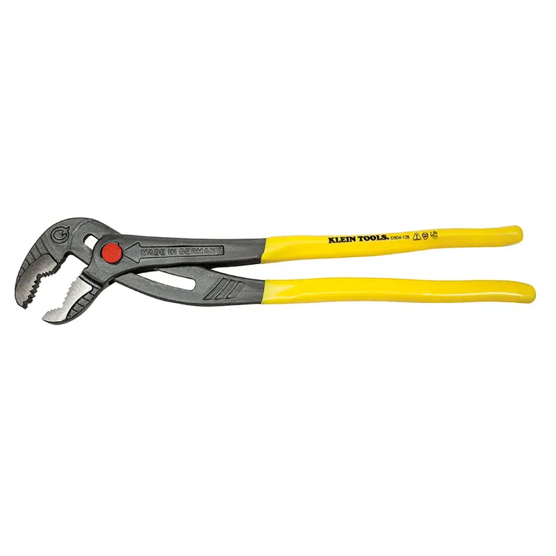 Klein Tools Quick-Adjust Klaw™ Pump Pliers – 10-Inch Heavy-Duty Adjustable Jaw, D504-10B