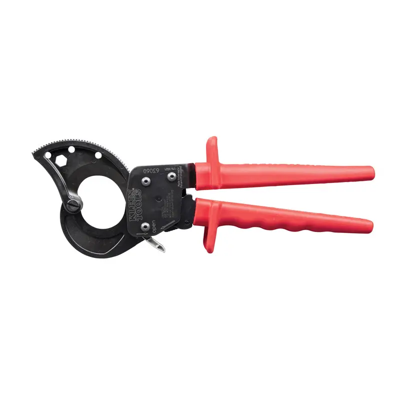 Klein Tools Ratcheting Cable Cutter – Medium-Duty 63060 for General Electrical Work