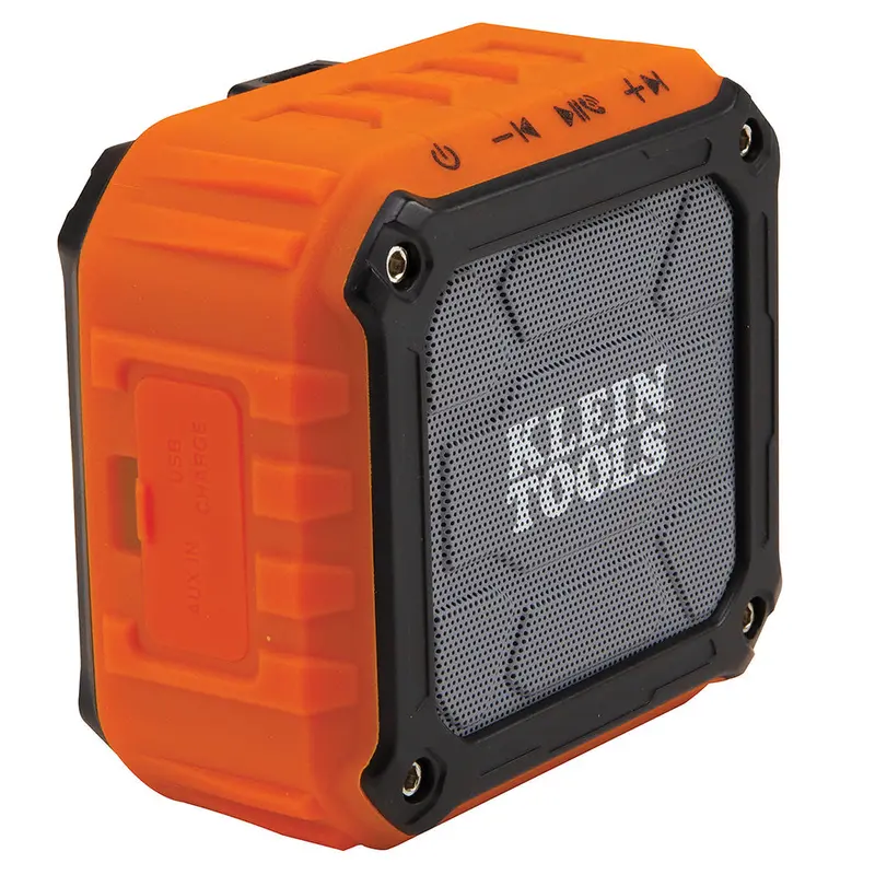 Klein Tools Wireless Jobsite Speaker – Portable Audio Solution – Model AEPJS1