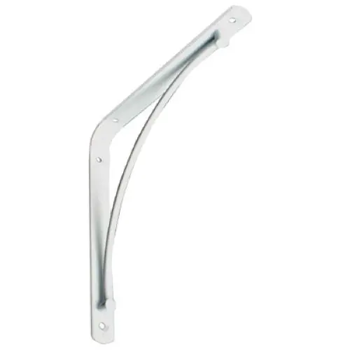 Knape & Vogt 200MWH8 Manchester White Shelf Bracket – 8″