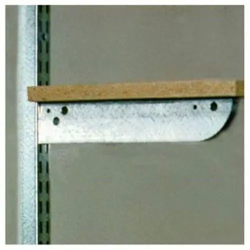Knape & Vogt BK-0102 Double Shelf Bracket – 10″, Galvanized Steel