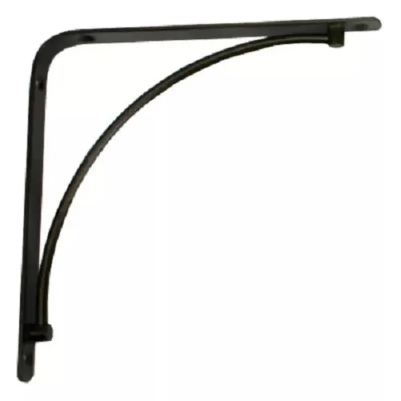 Knape & Vogt Manchester Antique Bronze Shelf Bracket – 8″ Steel L-Bracket