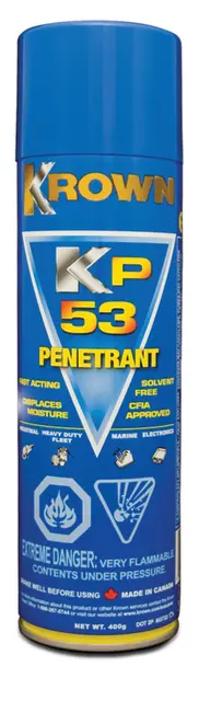 Krown KP53 Penetrating Lubricant – Options 51400, 54004, 54020