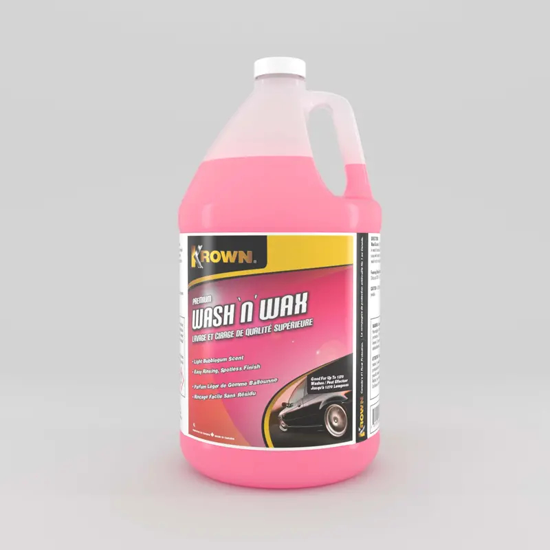 Krown Wash N Wax – All-in-One Cleaning and Waxing Formula