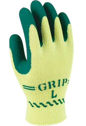 Latex-Coated String Knit Gloves – SHOWA 310G, Flexible Grip and Durability