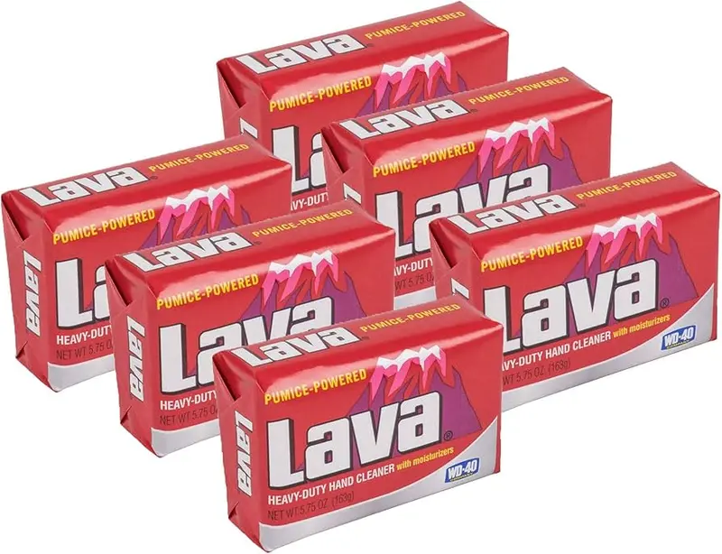 Lava 5.75 oz Hand Cleaner Bars – Pack of 6