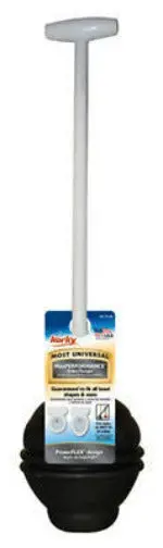Lavelle 99-4A Max Performance Universal Toilet Plunger – Heavy-Duty Rubber, 4-Pack