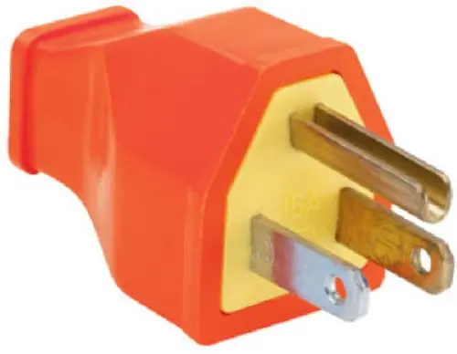 Legrand SA399OCC10 Orange 15A Residential Plug