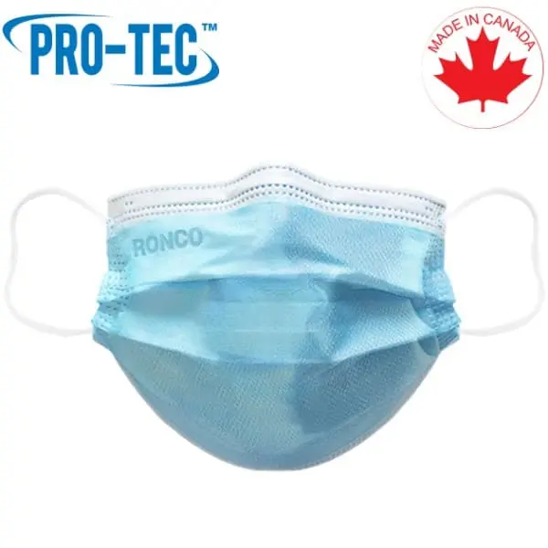 Level 2 Earloop Face Mask – 3-Ply Pleated Disposable Masks, Vending Pack (5622V)