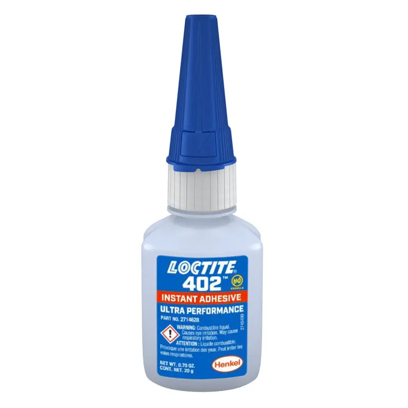 Loctite® 402™ Ultra-Performance Instant Adhesive – Fast-Setting Cyanoacrylate, 20 g & 5 g Dual-Pack (2714628 / 2712746)