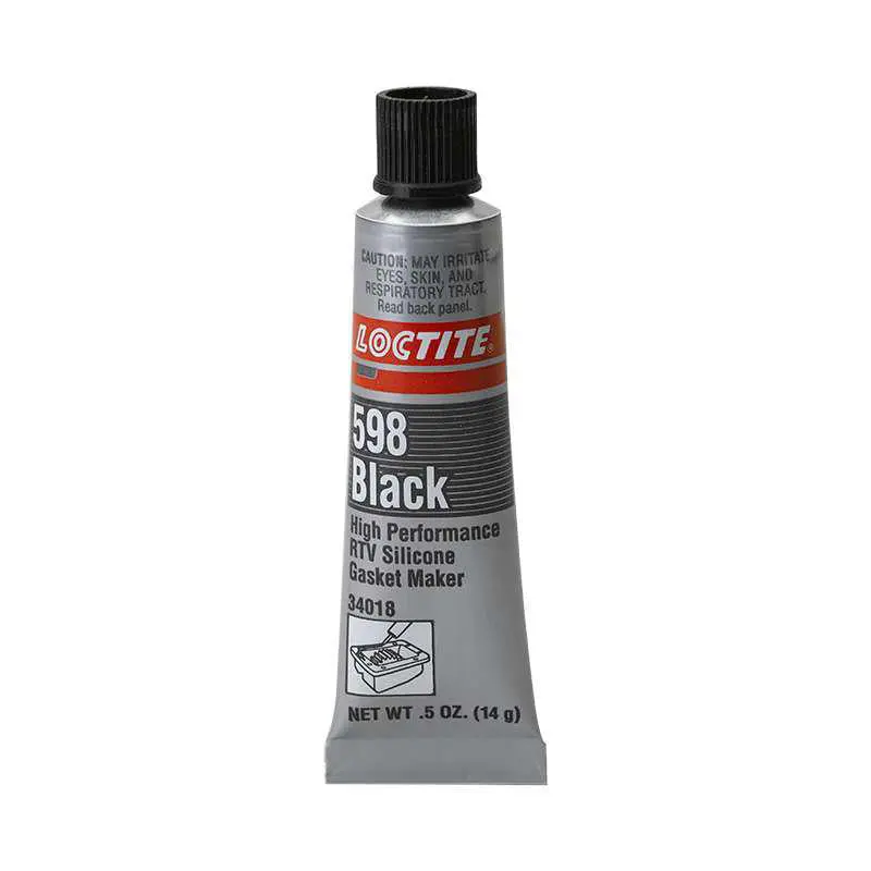 Loctite 598 Black High-Performance RTV Silicone Gasket Maker – 0.5oz Tube (34018)