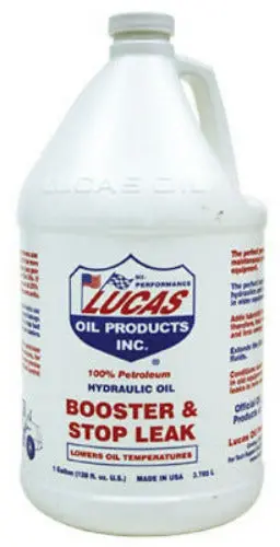 Lucas Oil LUC10018 Hydraulic System Enhancer & Leak Sealer – 1 Gallon (Pack of 3)