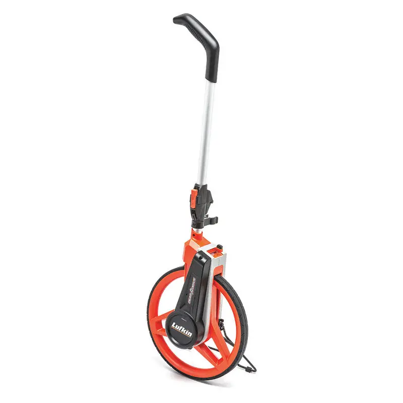 Lufkin Crescent Imperial Measuring Wheel with Retractable Handle – 39″ L x 1″ W x 12″ H, Model PSMW48CL