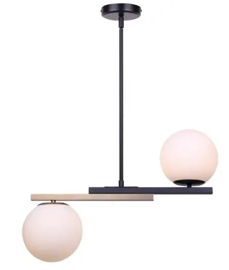 LUMI Minimalist Pendant Light – Canarm IPL2261B02BKG