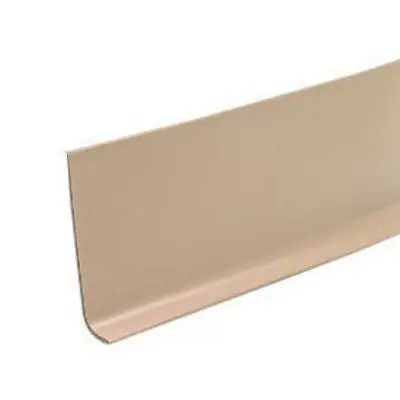 M D Bldg. 93187 Desert Beige Vinyl Cove Base Trim – 4″ x 20′, Peel-and-Stick