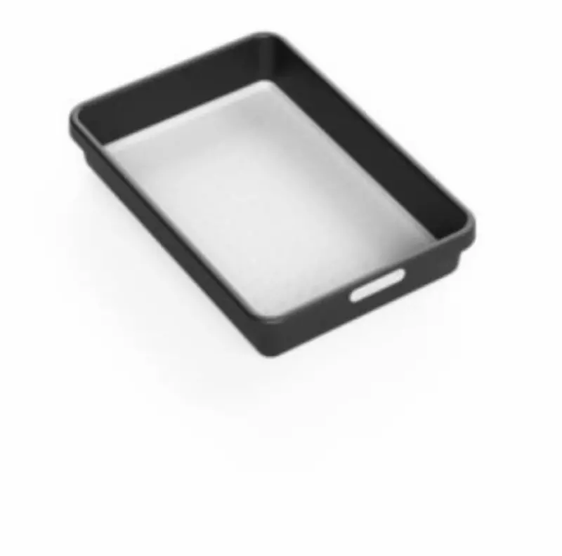 MadeSmart Black Drawer Organizer Bin – 10″ x 7″ x 2″, Stackable Storage Solution, Set of 18