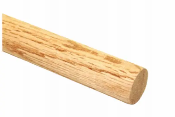 Madison Mill Oak Round Dowels – 1⁄4″ × 36″, Pack of 25