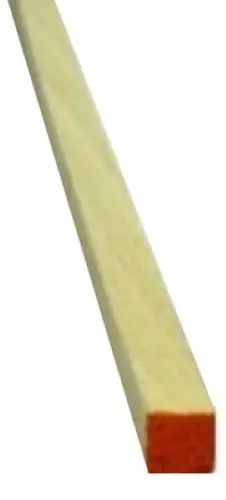 Madison Poplar Wood Dowel – 1/4″ × 36″ Square Cross-Section