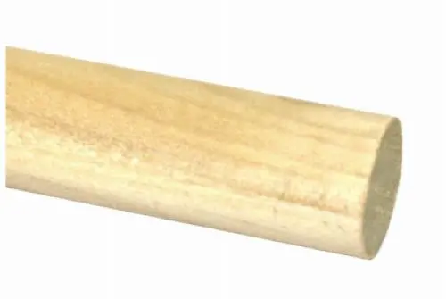 Madison Poplar Wood Dowel – 3/16″ Diameter × 48″ Length, Round