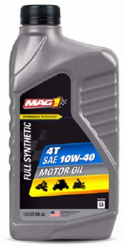 MAG 1 Full-Synthetic ATV Engine Oil 10W-40, 1-Quart Bottles – Case of 18