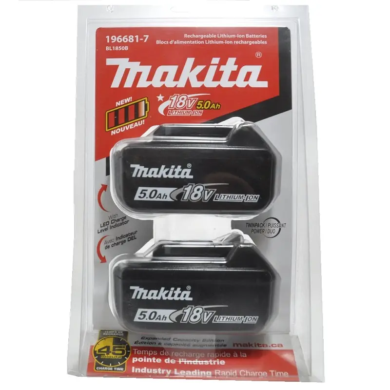 Makita 18V Lithium-Ion Battery Pack (Single)