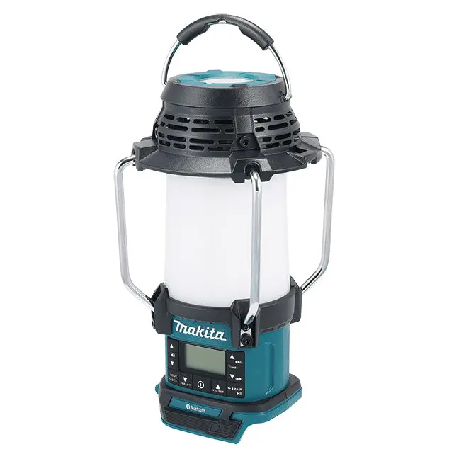 Makita 18V LXT Cordless Lantern Radio – Bluetooth®, XPT, and Built-in Flashlight, DMR057