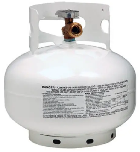 Manchester 10393.1 Steel Propane Tank – 11 lb Capacity with QCC1 Valve & Overfill Protection