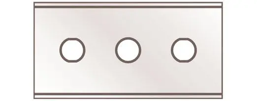 Martor #37030 Standard Utility Blade – Stainless Steel Edge, 100-Count Pack (Model 37030.50)