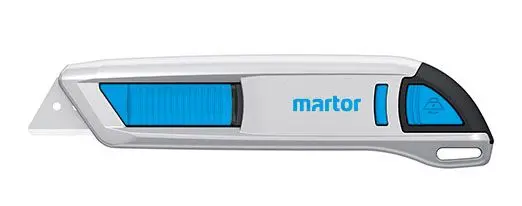 Martor SECUNORM 500 Rounded-Tip Utility Blade – Safer Option for General Purpose Use (50000110.02)