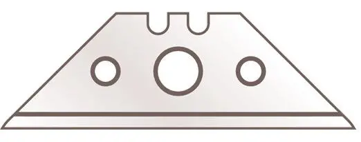 Martor Trapezoid Blade No. 42063 – Stainless Steel, 100-Unit Box, Model 42063.70