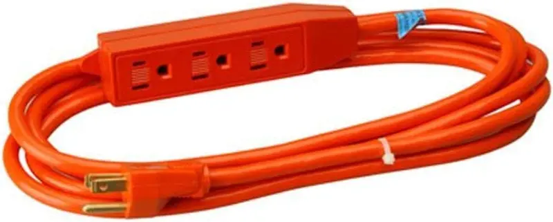 Master Electrician 04003ME 3-Foot 16/3 Indoor Grounded Extension Cord with Outlet – Pack of 18