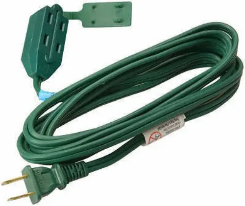 Master Electrician 09451ME 6-Foot Green Vinyl Cube Tap Extension Cord (16/2 SPT-2) – Pack of 96