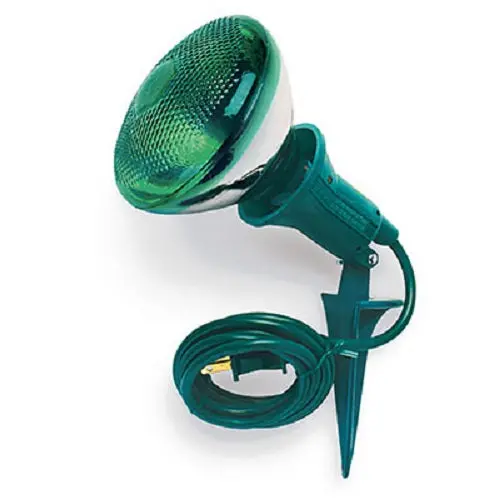 Master Electrician 18/2 Green Outdoor Floodlight Spotlight Holder (Pack of 10)