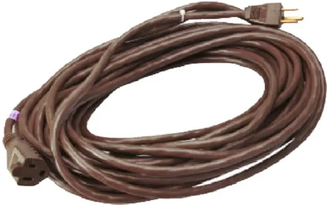 Master Electrician 40-Foot Brown Indoor/Outdoor Extension Cord (16/3 SJTW) – Pack of 3