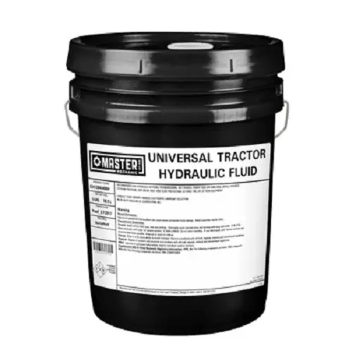 Master Mechanic J20C Universal Tractor Hydraulic Fluid – 5-Gallon Container