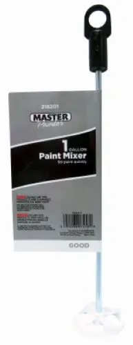 Master Painter 4042TV 1-Inch Drill-Mounted Paint Mixer – Pack of 8