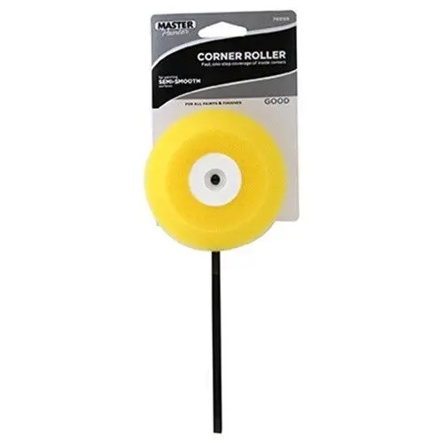 Master Painter Angled Foam Corner Roller for Precision Interior Painting