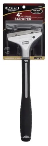 Master Painter MP WPS 12-Inch Heavy-Duty Wall Stripping Scraper – Pack of 4