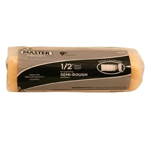 Master Painter MPS912-9IN Semi-Rough Finish Roller Cover – 9-Inch × 1/2-Inch Nap, Pack of 12