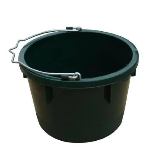 Master Rancher 8-Quart Dark Green Poly Resin Utility Bucket – Single Unit