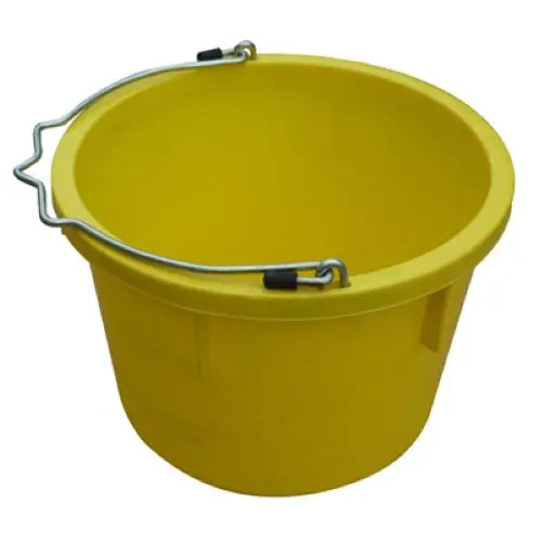 Master Rancher 8-Quart Yellow Utility Bucket – Bulk Pack of 10
