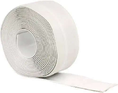 MD Building 65770 White Vinyl Cove Wall Base – 2.5″ x 20′ Bulk Roll (4 Rolls)