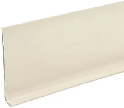 MD Building 75275 Almond .080 Vinyl Cove Base – 4″ x 4′ (12 Pieces)