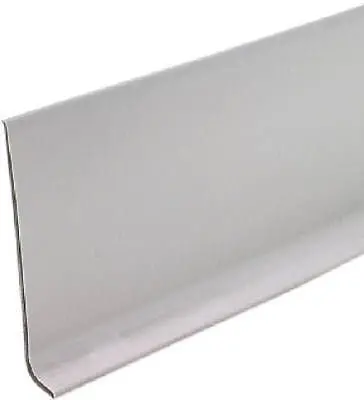 MD Building 75291 Gray Vinyl Cove Wall Base – 4″ x 4′, .080 Thickness (16 Pieces)