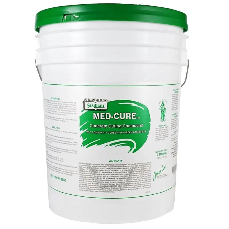 Med-Cure Water-Based Curing Compound, Hardener & Dustproofer