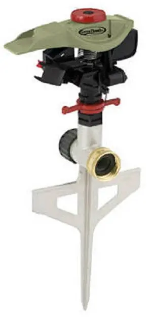 Melnor 9539GTDI Polymer Impulse Sprinkler – Rotating Water Spray, Pack of 4
